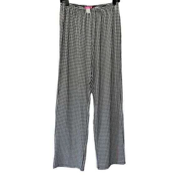 Bumble B. black & white houndstooth casual pants medium - Picture 1 of 5